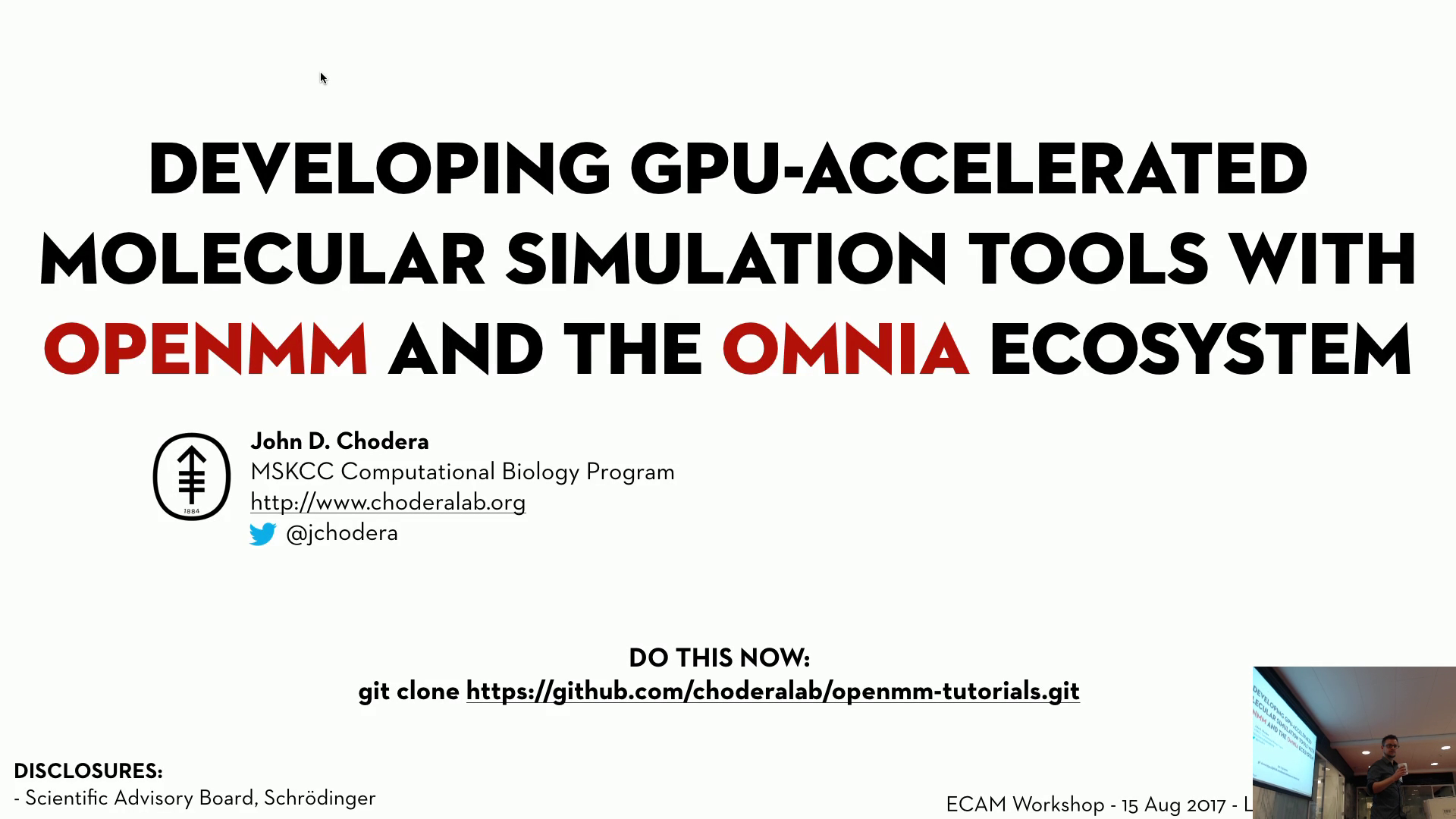 Thumbnail of Developing GPU-accelerated molecular simulation tools with OpenMM and the Omnia ecosystem