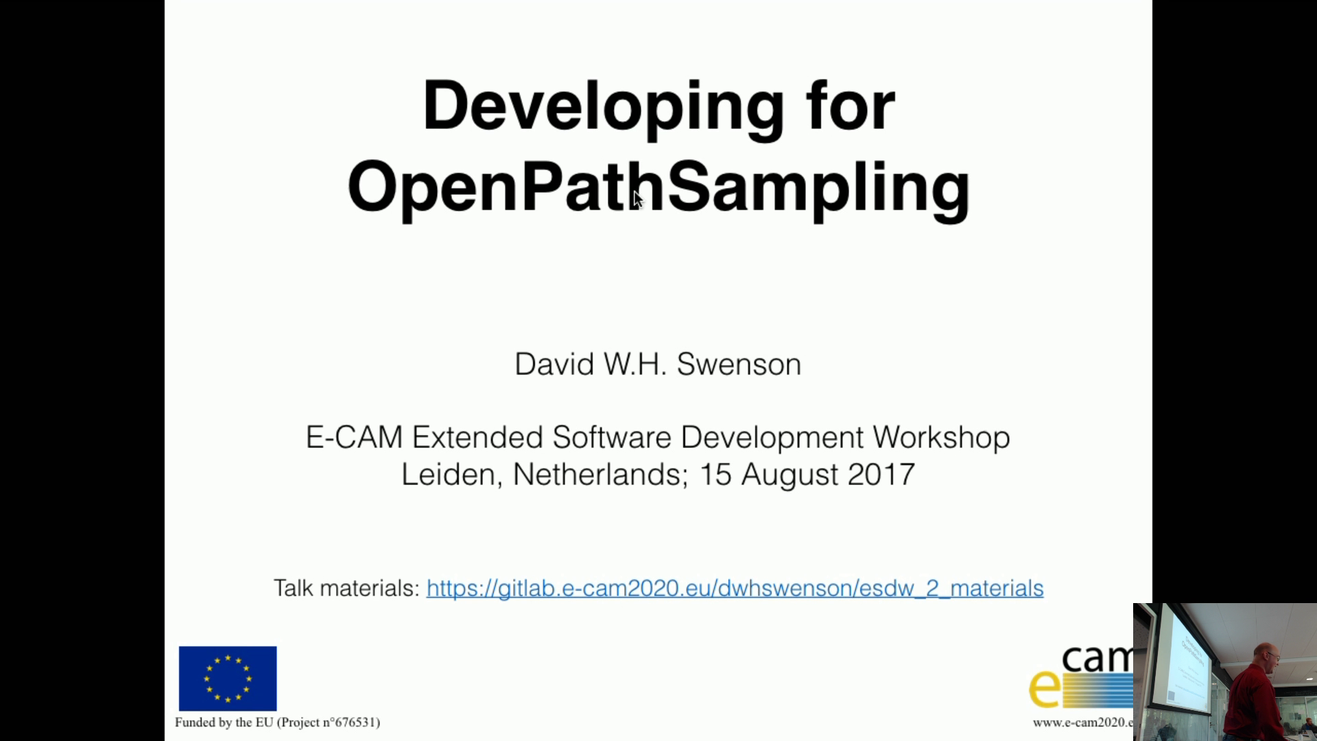 Thumbnail of Developing for OpenPathSampling