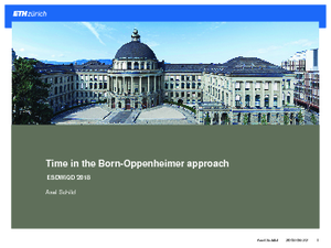 Thumbnail of Time in the Born-Oppenheimer approach