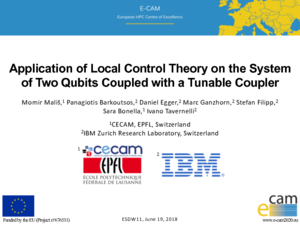 Thumbnail of Application of Local Control Theory on the System of Two Qubits Coupled with a Tunable Coupler
