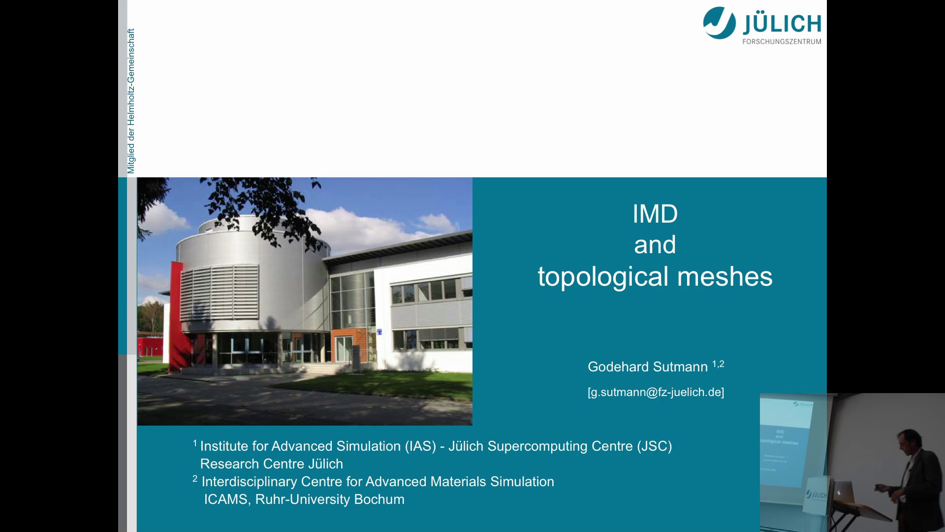 Thumbnail of IMD and topological meshes