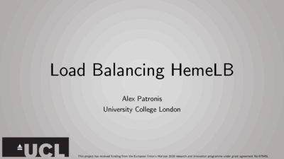 Thumbnail of Load Balancing HemeLB