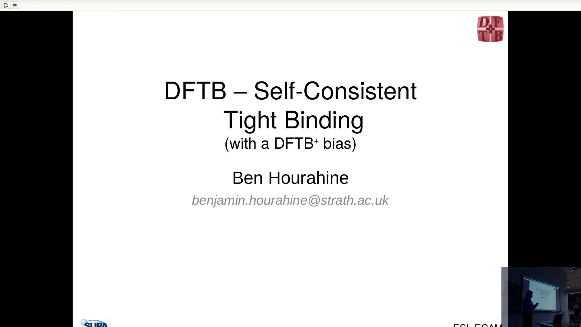 Thumbnail of DFTB - Self-consistent Tight Binding