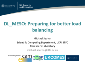 Thumbnail of DL_MESO - Preparing for better load balancing