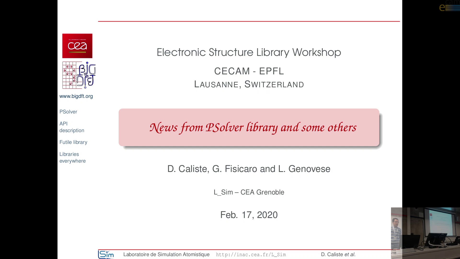 Thumbnail of Integration of ESL modules into electronic-structure codes