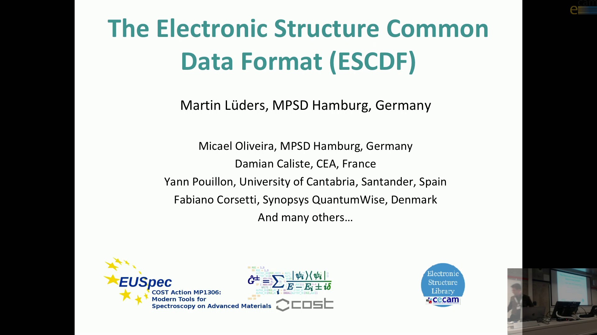 Thumbnail of The Electronic Structure Common Data Format (ESCDF)