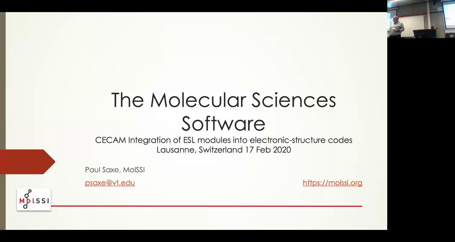 Thumbnail of MolSSI: an update and future plans