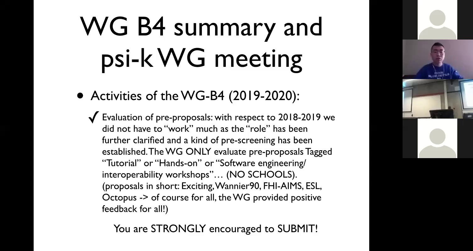 Thumbnail of Psi-K Working Group