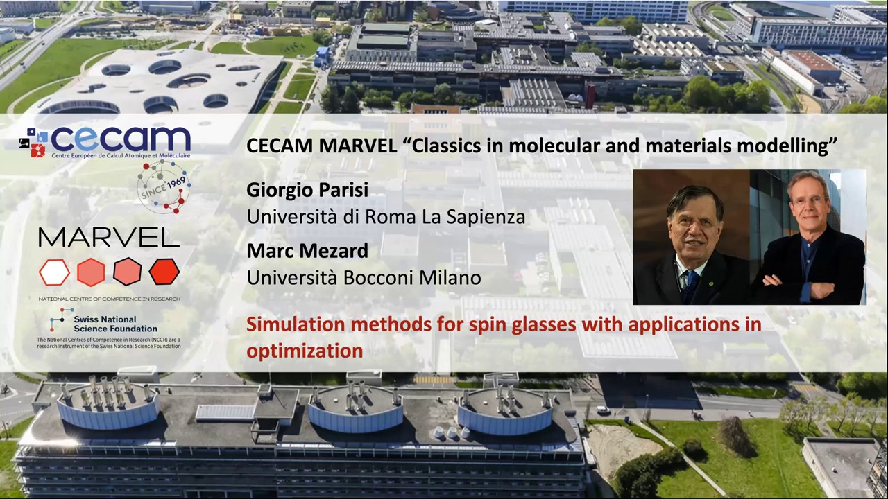 Thumbnail of 7: Simulation methods for spin glasses with applications in optimization